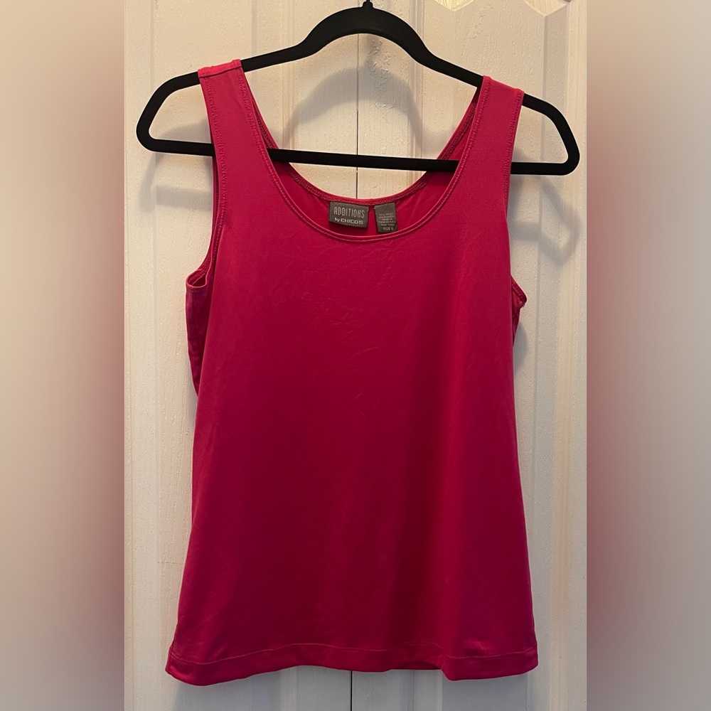 Additions by Chico’s dark pink top Size 0